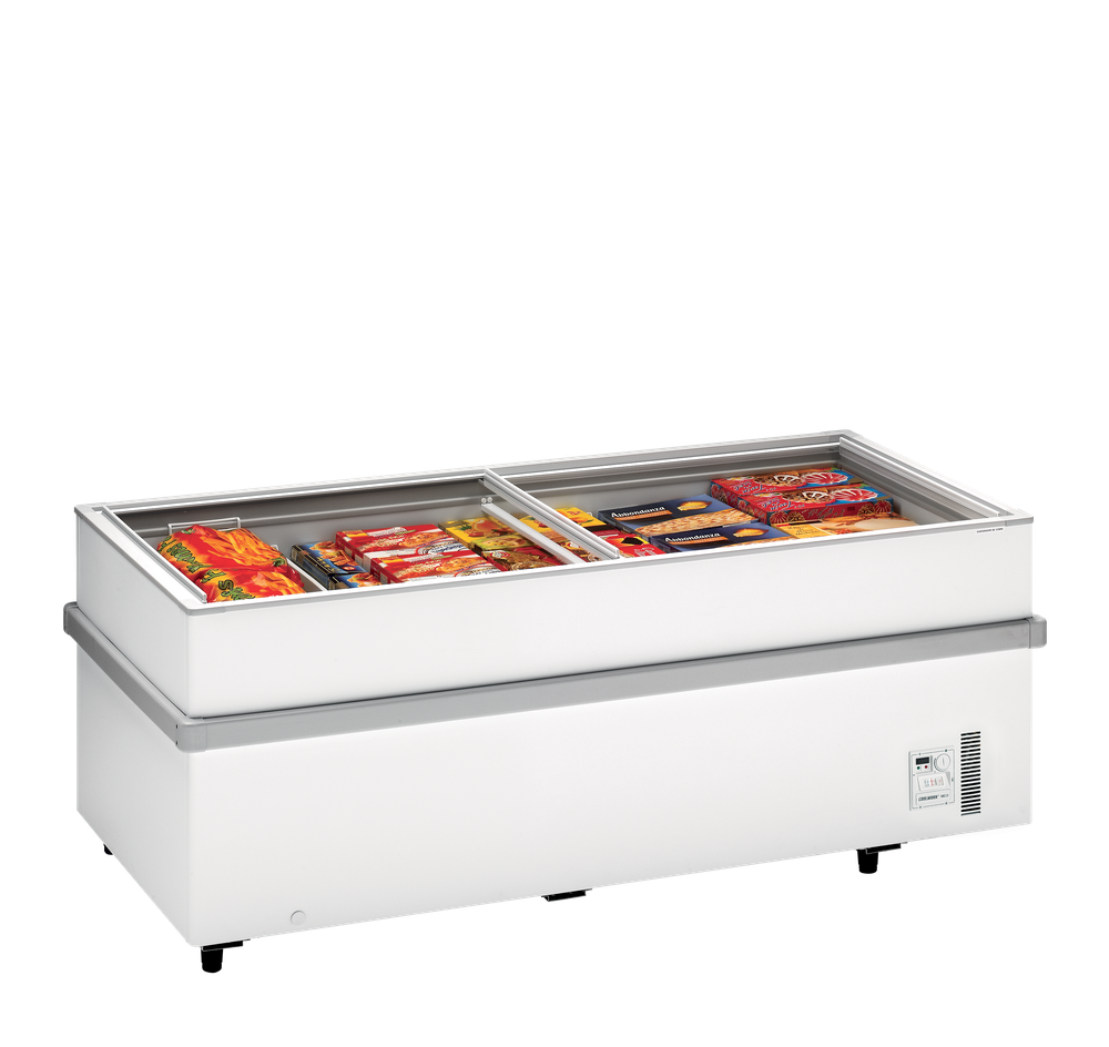 TEFCOLD 900CHV WH Island Site Freezer