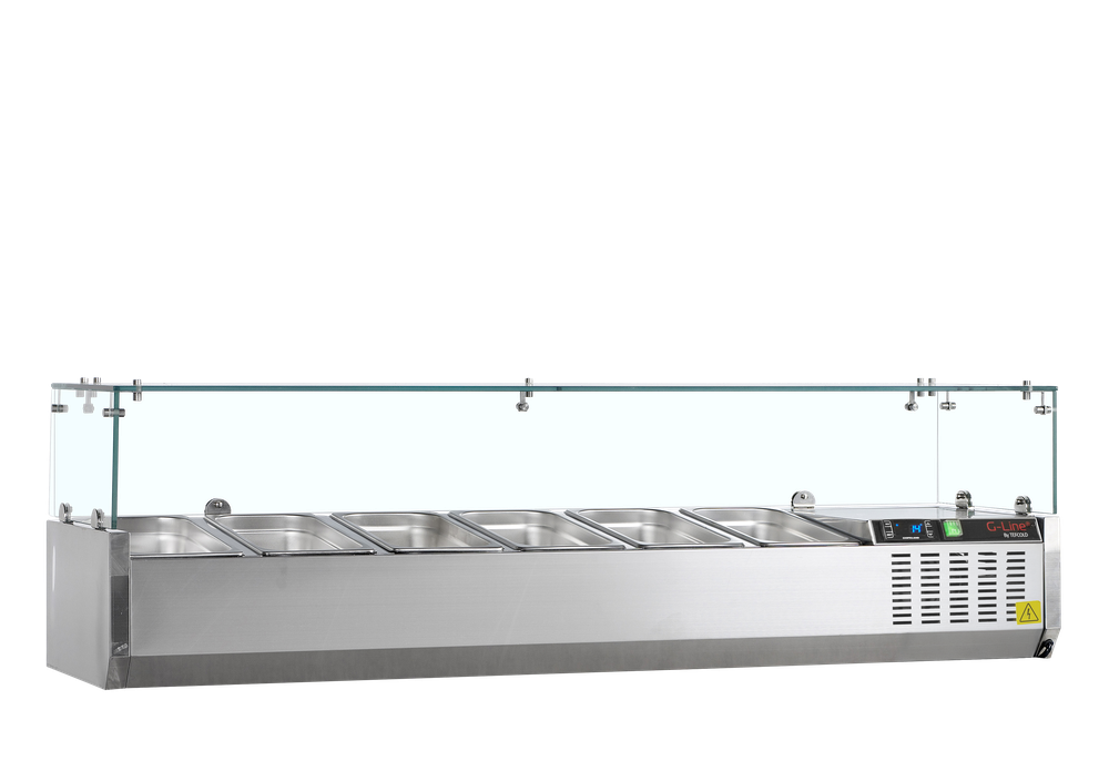 G-Line by TEFCOLD GVC38-150 Gastronorm Topping Shelf GN1/3