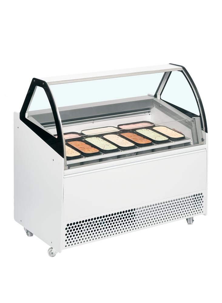 ISA BERMUDA VIEW RV10 Ventilated Scoop Ice Cream Display - Image 2