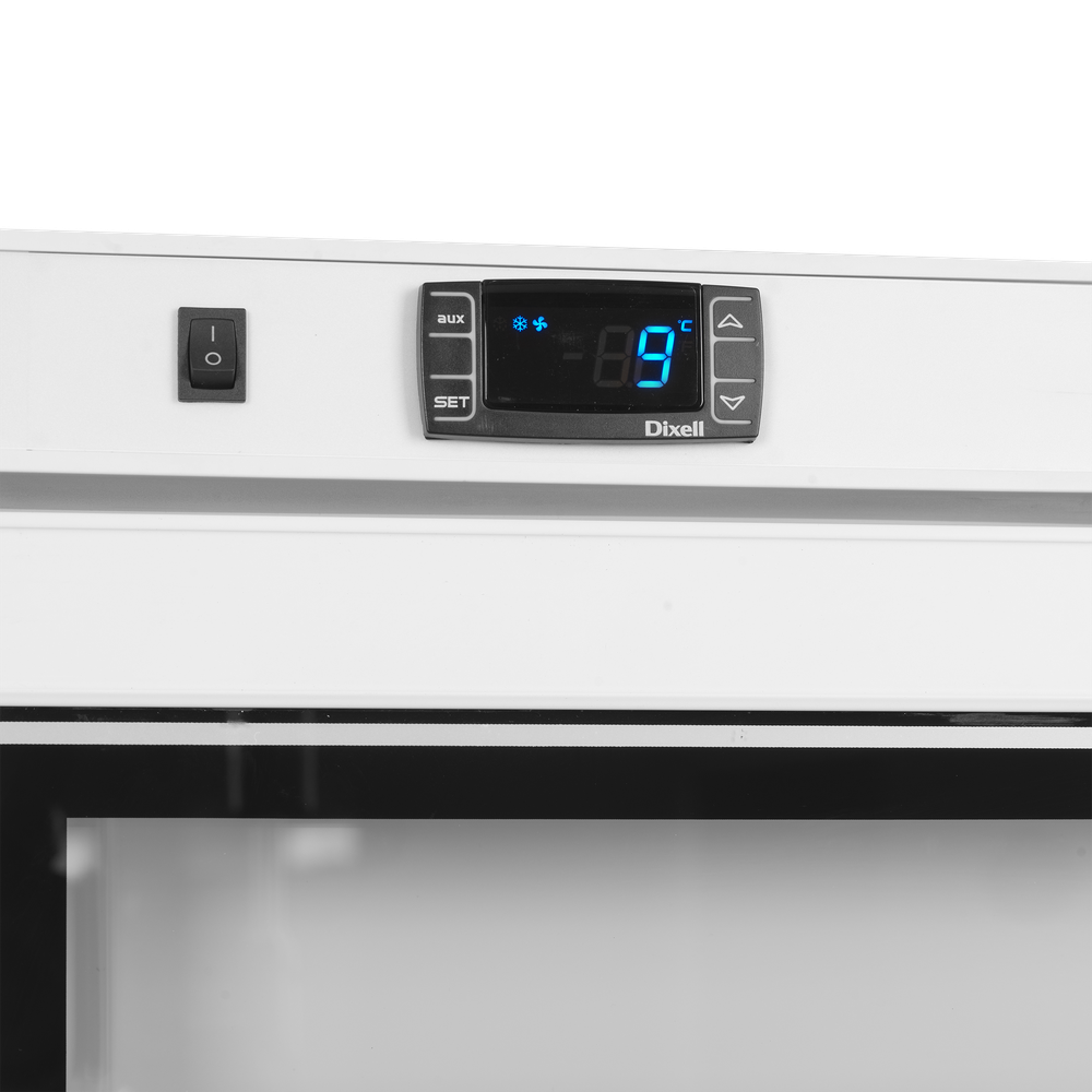 TEFCOLD UF400VGW Glass door display freezer - Image 3