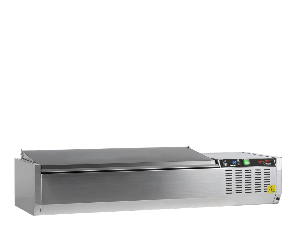 G-Line by TEFCOLD GVC33-120 S/S Gastronorm Topping Shelf With Lid