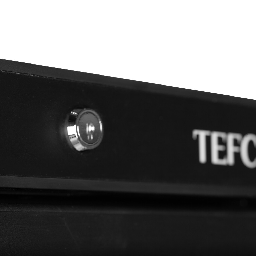 TEFCOLD UR400G BLACK Glass Door Merchandiser - Image 3