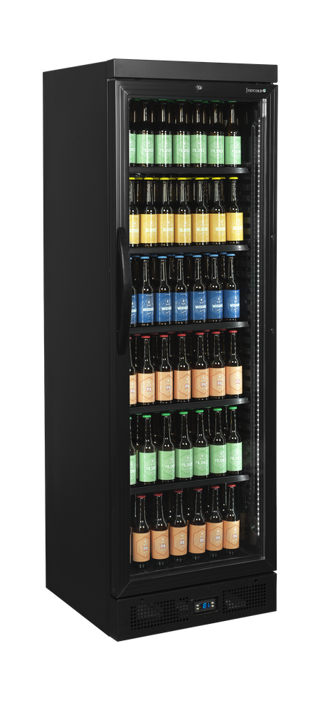TEFCOLD CEV435 BLACK Glass Door Merchandiser - Image 2
