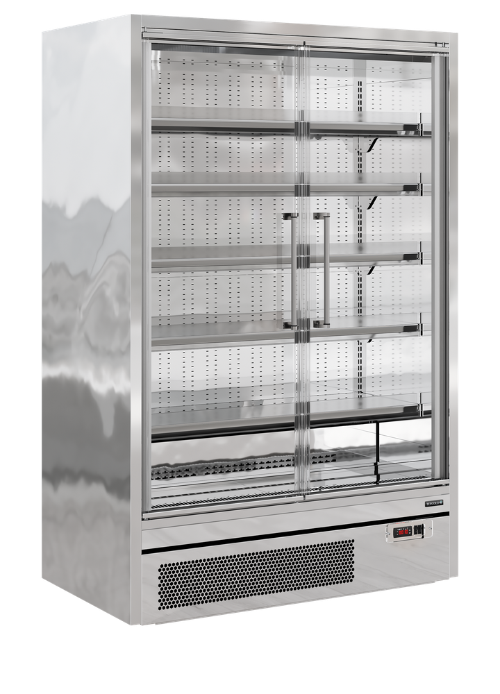 TEFCOLD Galaxy+ GP14FGD SS Multideck With Doors