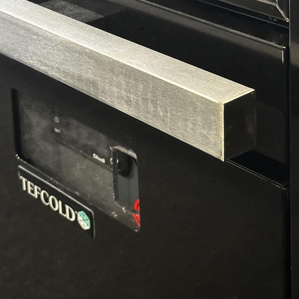 TEFCOLD Galaxy+ GPF2D Black Glass Door Freezer - Image 3