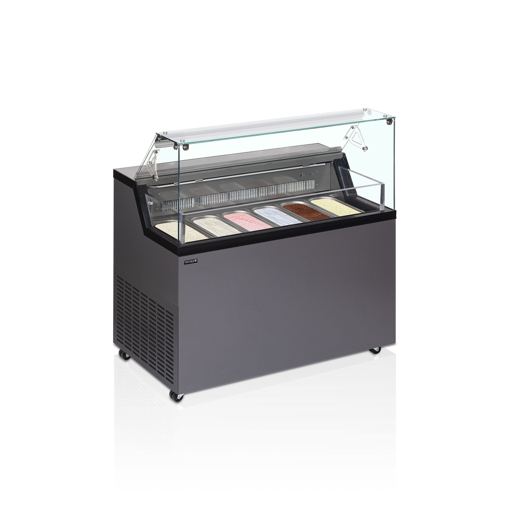 TEFCOLD MIRABELLA 6 Scoop Ice Cream Display - Image 2
