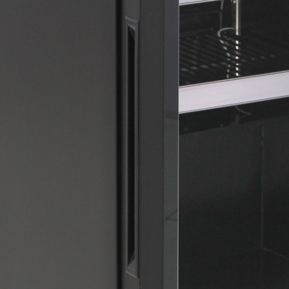 TEFCOLD UDB-F500V-BB1 Glass Door Display Freezer - Image 2