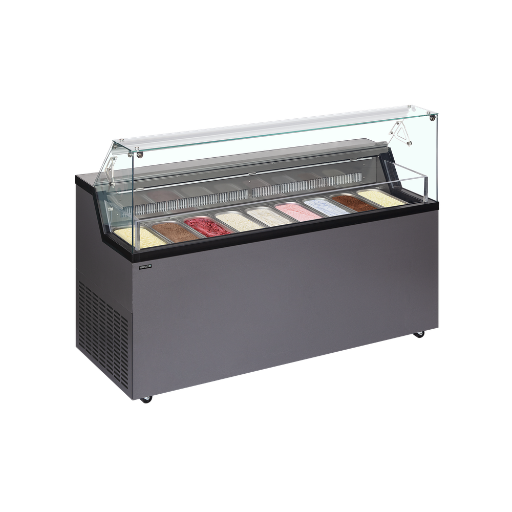TEFCOLD MIRABELLA 9 Scoop Ice Cream Display - Image 2