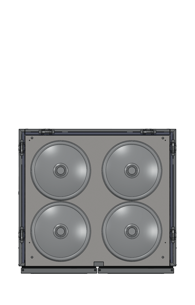 Serrco by TEFCOLD SKB-4 High-end KEG Cooler