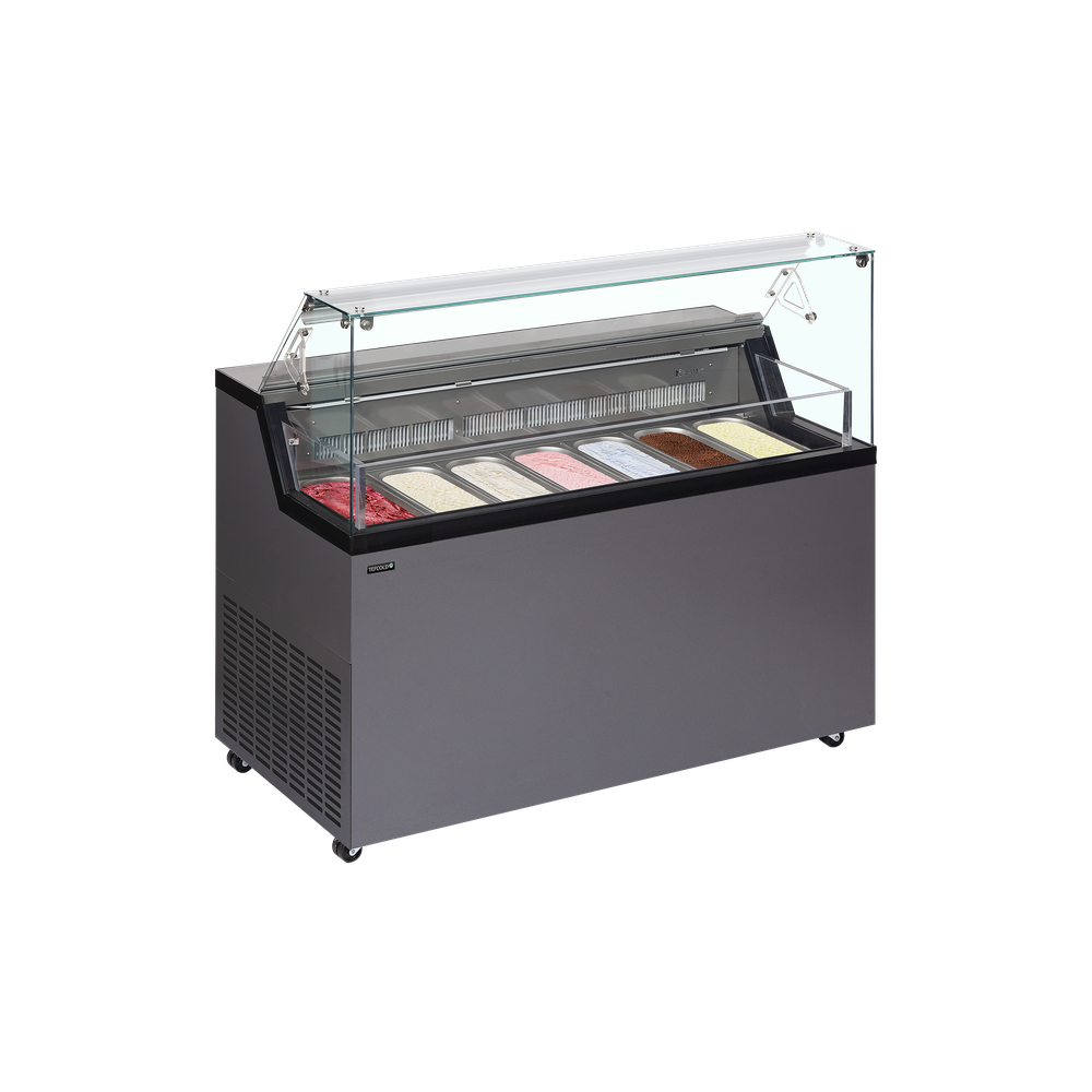 TEFCOLD MIRABELLA 7 Scoop Ice Cream Display - Image 2