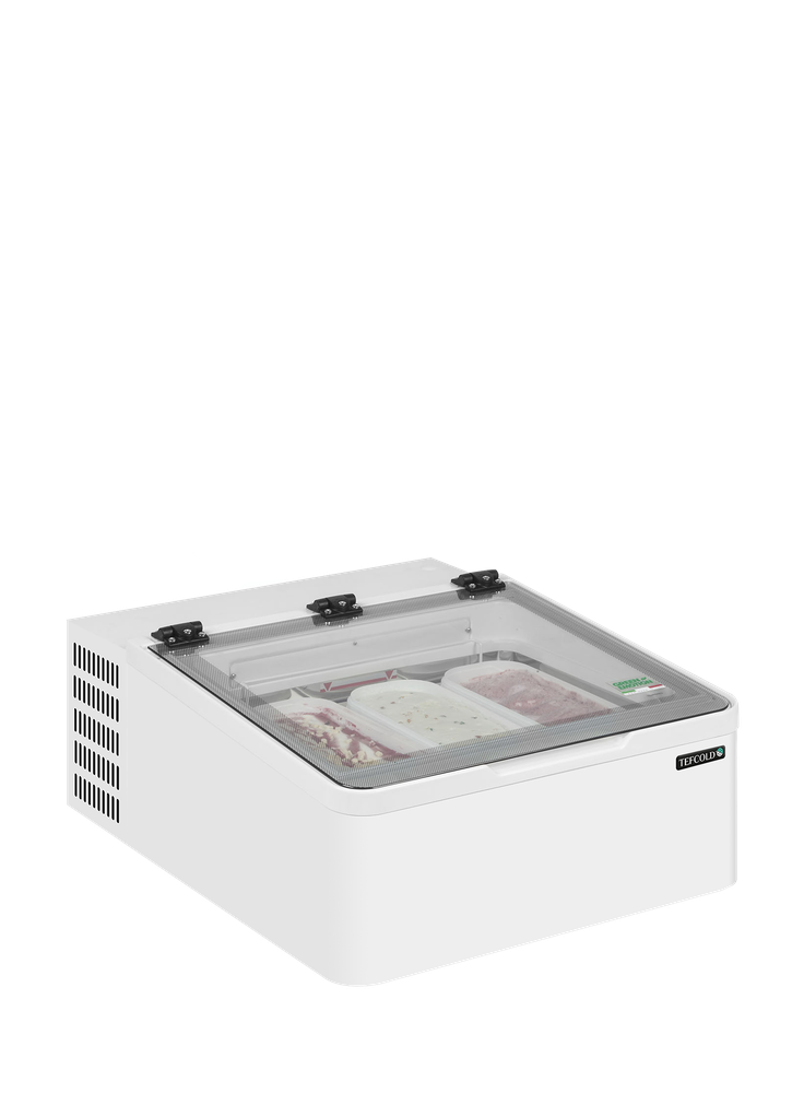 TEFCOLD MINI CREAM 3V Counter Top Scoop Ice Cream Display - Image 2