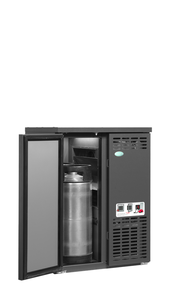 Serrco by TEFCOLD SFK-2E+ High-end KEG Cooler, Machine Unit Right - Image 2