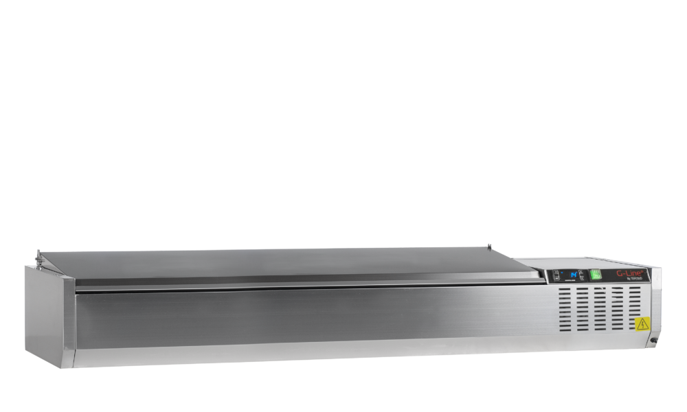 G-Line by TEFCOLD GVC33-180 S/S Gastronorm Topping Shelf With Lid