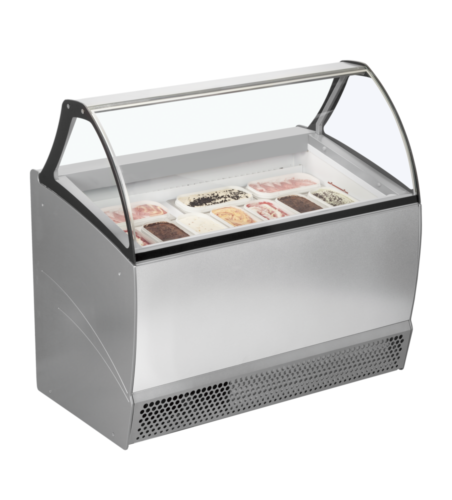 ISA BERMUDA RV10 Ventilated Scoop Ice Cream Display - Image 2