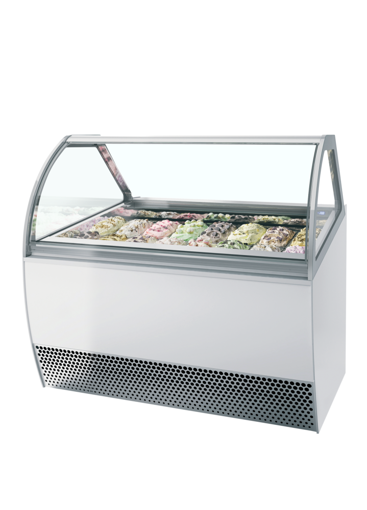 ISA MILLENNIUM LX16 Ventilated Scoop Ice Cream Display