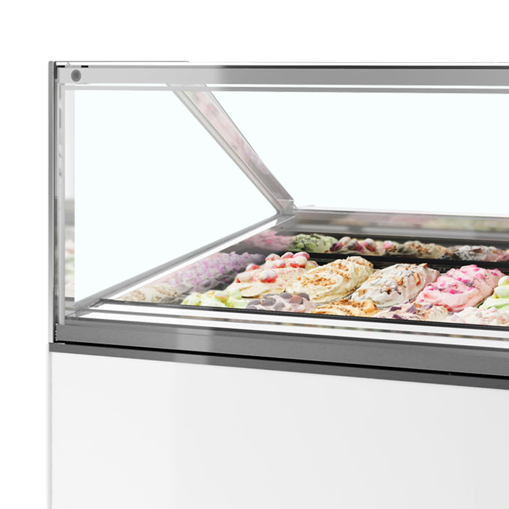 ISA MILLENNIUM ST18 Ventilated Scoop Ice Cream Display - Image 3