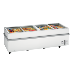 TEFCOLD 1100CHV WH Island Site Freezer