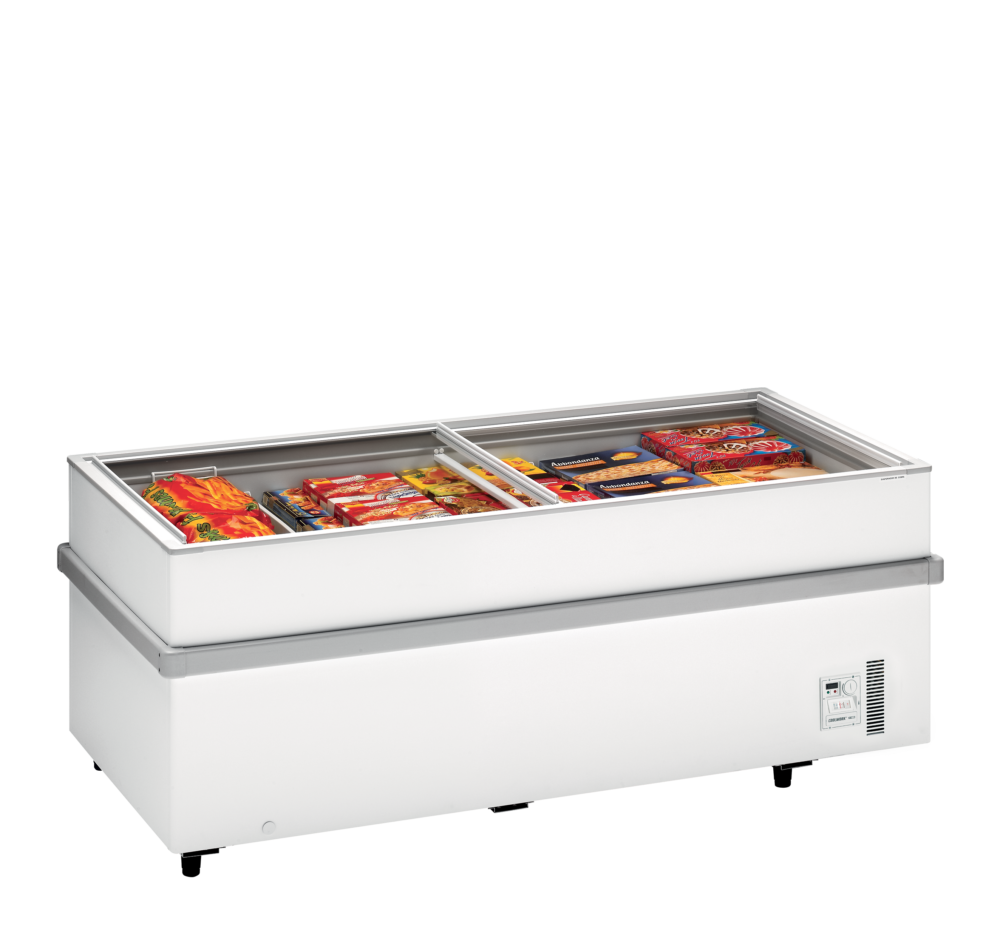 TEFCOLD 900CHV WH Island Site Freezer