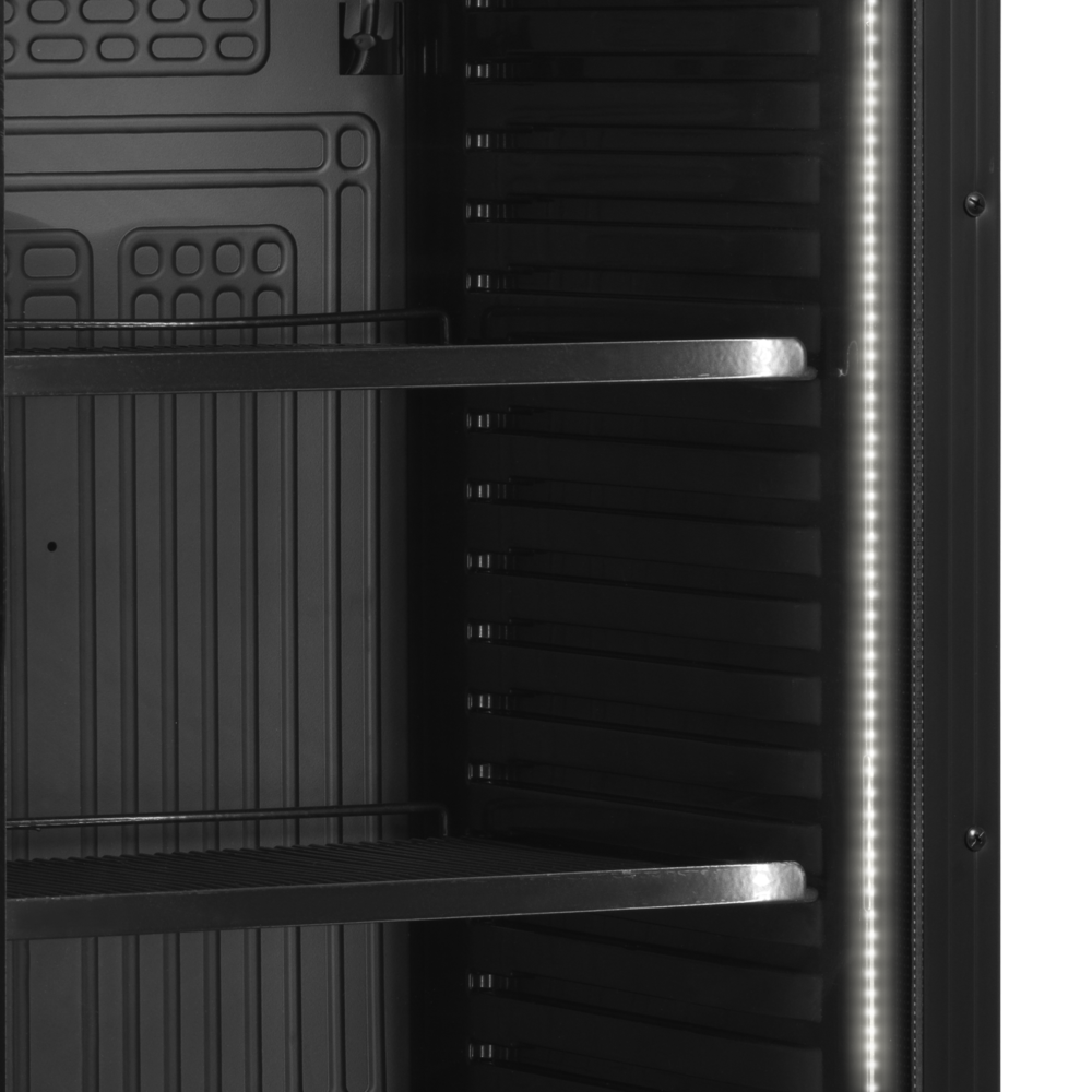 TEFCOLD CEV435 BLACK Glass Door Merchandiser - Image 4