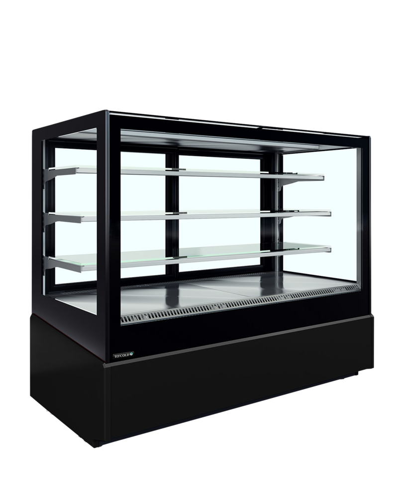 TEFCOLD CHOPIN 1000 FV-VP Black Chilled Display Cabinet