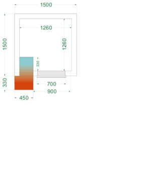 TEFCOLD CRNF1515 Freezer Room