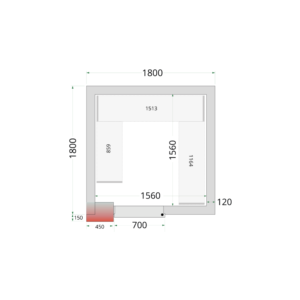 TEFCOLD CRNF1818 Shelf Kit CRNF1818
