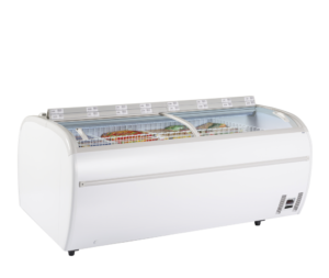 TEFCOLD DUPLA 2.2DE White High Vision Freezer