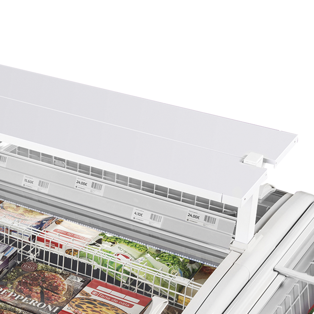 TEFCOLD DUPLA 2.2DE White High Vision Freezer - Image 3