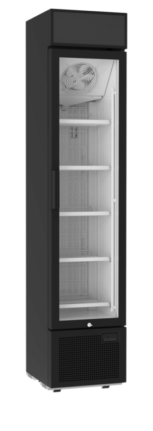 TEFCOLD FSF176VH B Slim Display Freezer