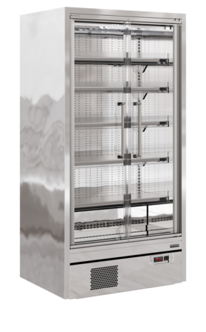 TEFCOLD Galaxy+ GP10FGD SS Multideck With Doors