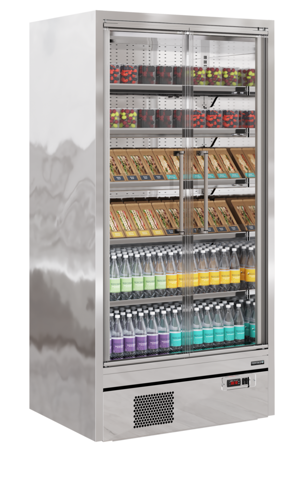 TEFCOLD Galaxy+ GP10FGD SS Multideck With Doors - Image 2