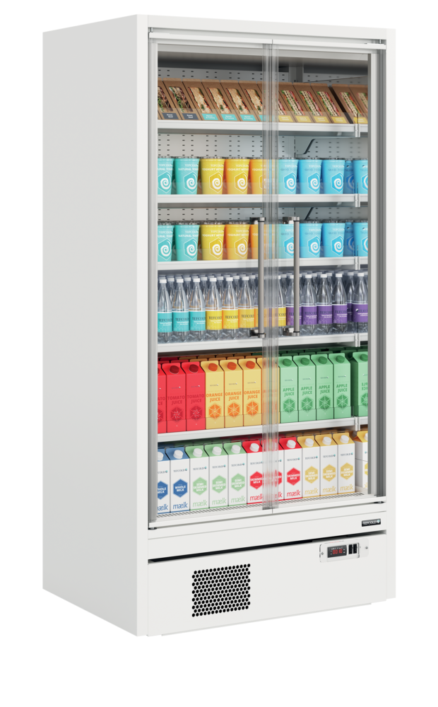 TEFCOLD Galaxy+ GP10FGD White Multideck With Doors - Image 2