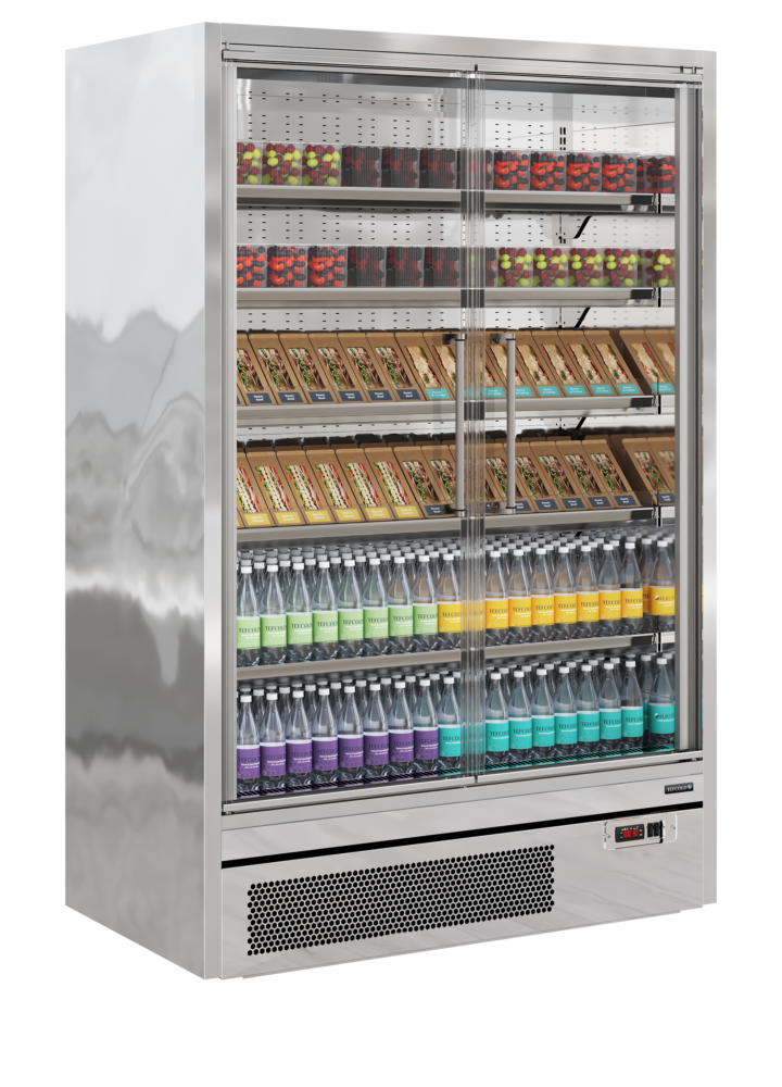 TEFCOLD Galaxy+ GP14FGD SS Multideck With Doors - Image 2
