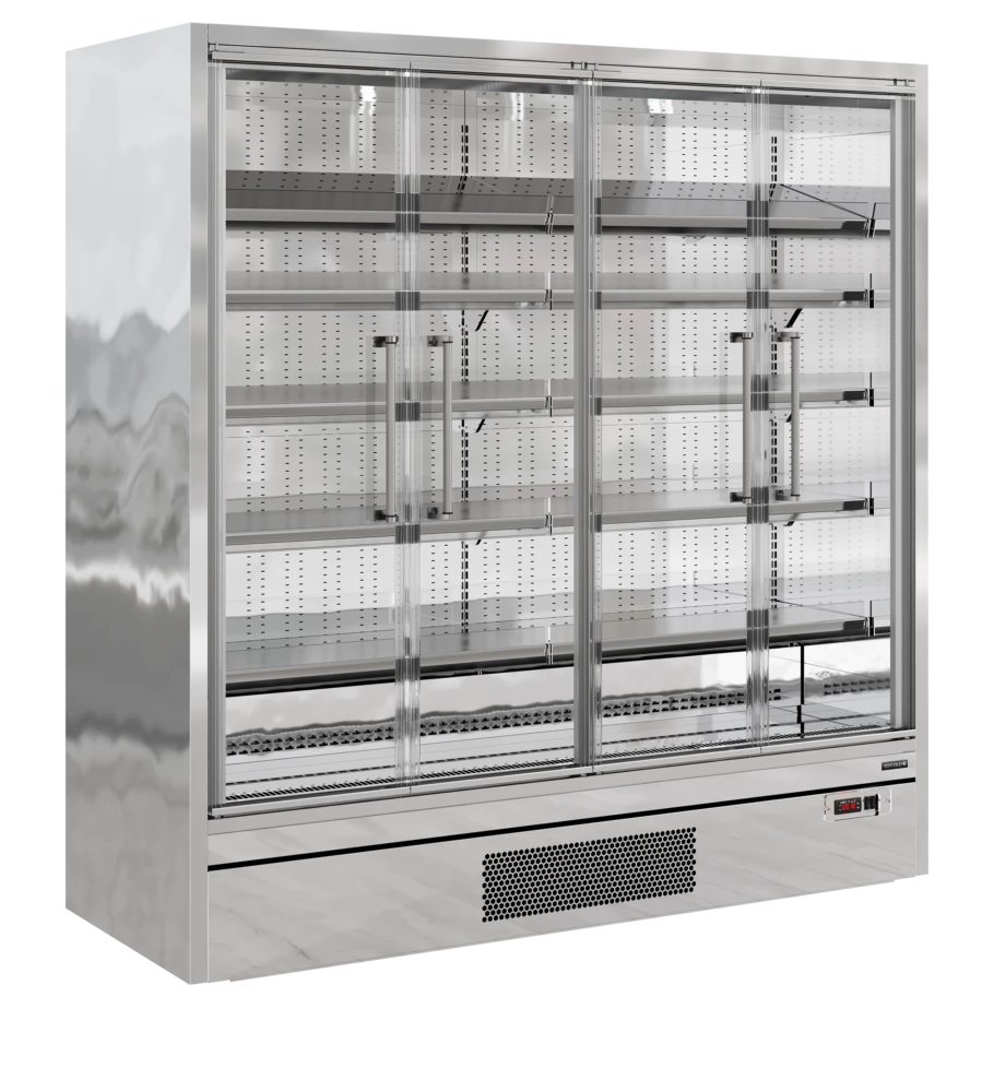 TEFCOLD Galaxy+ GP20FGD SS Multideck With Doors