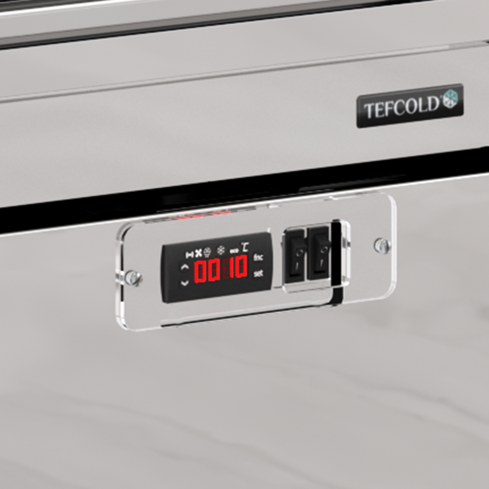 TEFCOLD Galaxy+ GP20FGD SS Multideck With Doors - Image 3