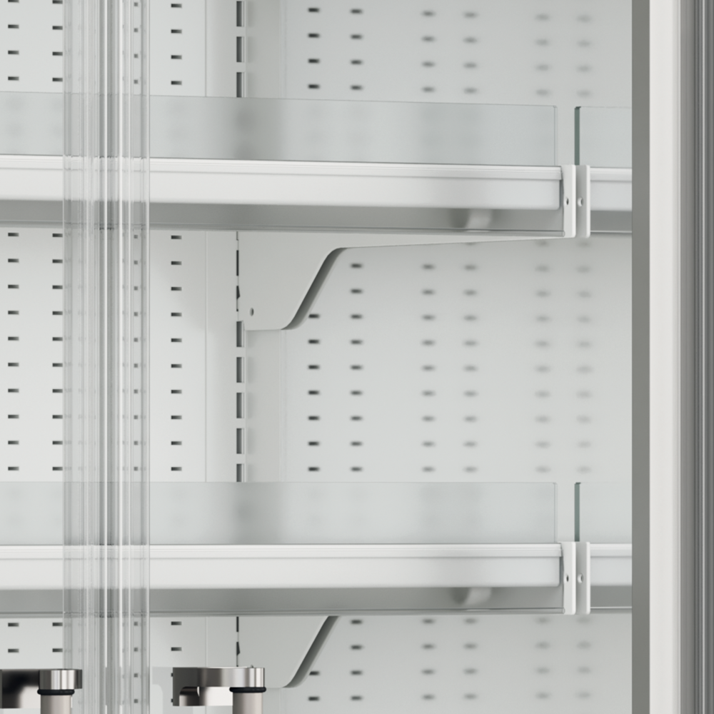 TEFCOLD Galaxy+ GP20FGD White Multideck With Doors - Image 3