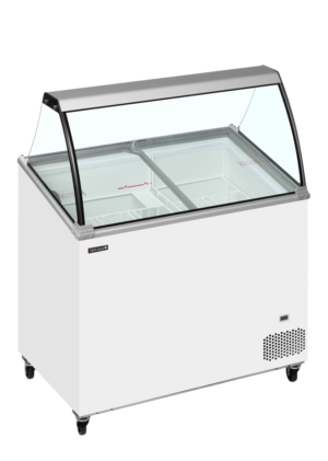 TEFCOLD IC301SCE + CANOPY Scoop Ice Cream Display