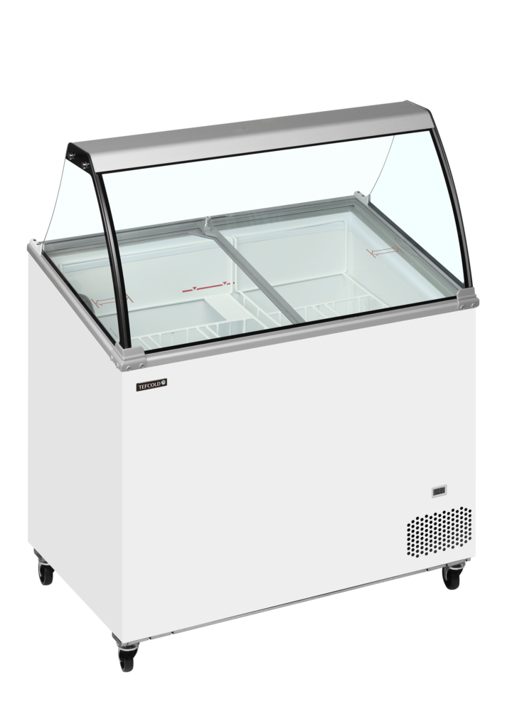 TEFCOLD IC301SCE + CANOPY Scoop Ice Cream Display