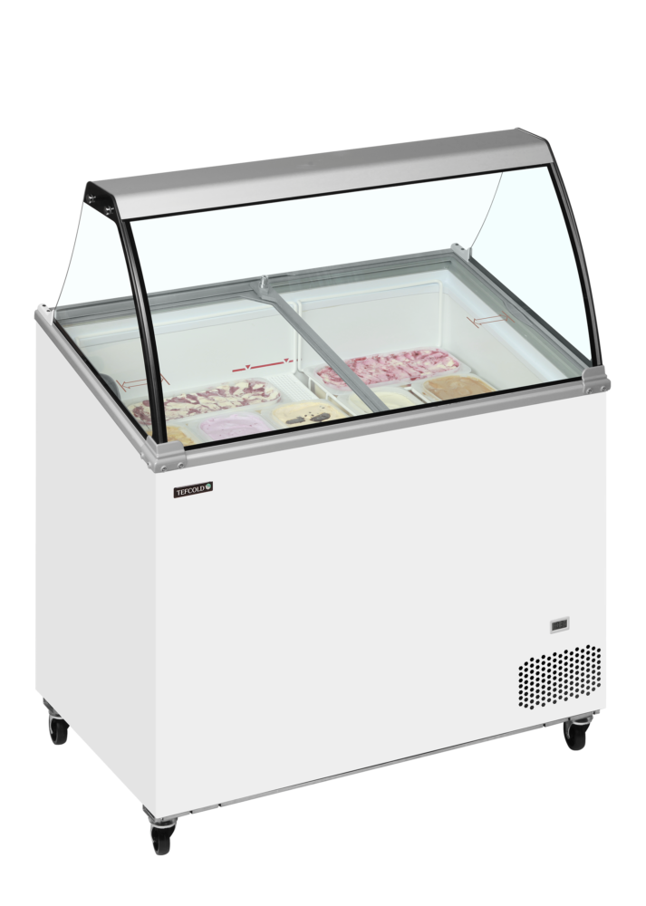 TEFCOLD IC301SCE + CANOPY Scoop Ice Cream Display - Image 2