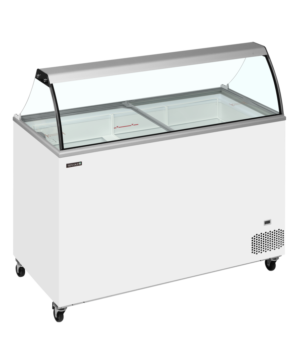 TEFCOLD IC401SC + CANOPY Scoop Ice Cream Display w/Baskets