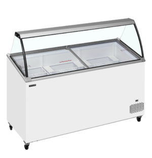 TEFCOLD IC501SCE + CANOPY Scoop Ice Cream Display