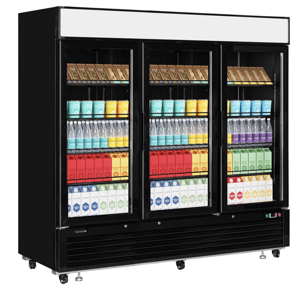 TEFCOLD LGC7500B Glass Door Merchandiser - Image 2