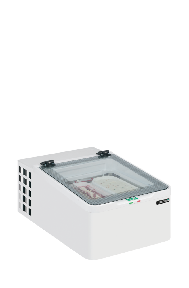TEFCOLD MINI CREAM 2V Counter Top Scoop Ice Cream Display - Image 2