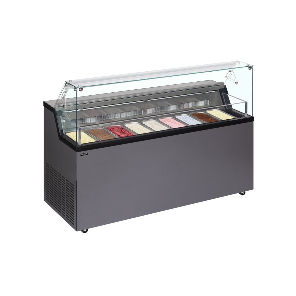 TEFCOLD MIRABELLA 9 Scoop Ice Cream Display - Image 2