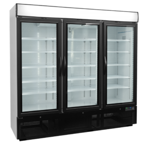 TEFCOLD NF7500G Glass Door Display Freezer