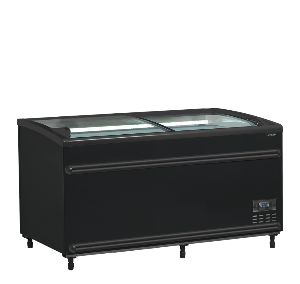 TEFCOLD SFI145B-CF VS Black Supermarket Cooler / Freezer