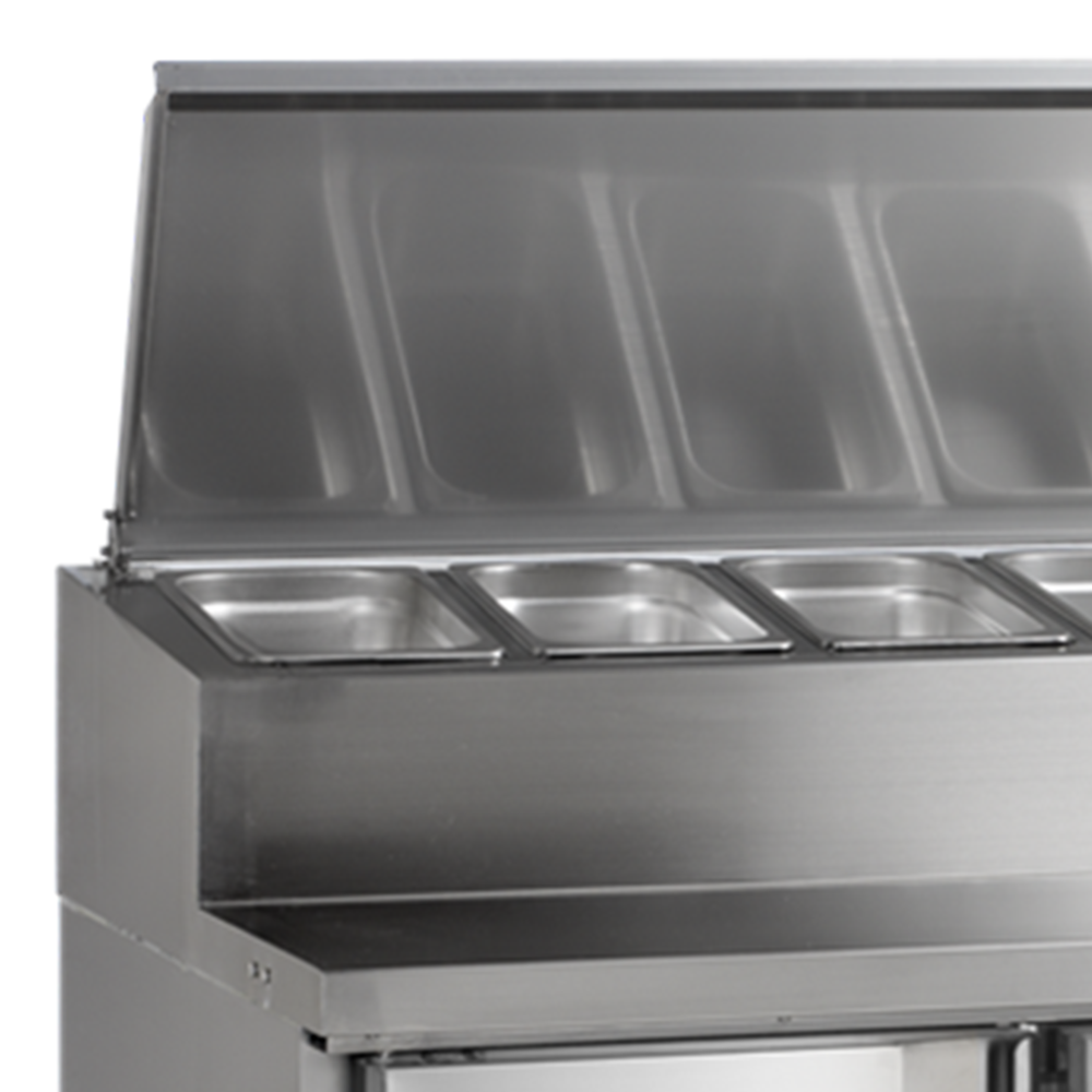 TEFCOLD SS7300 Gastronorm Prep Counter - Image 2