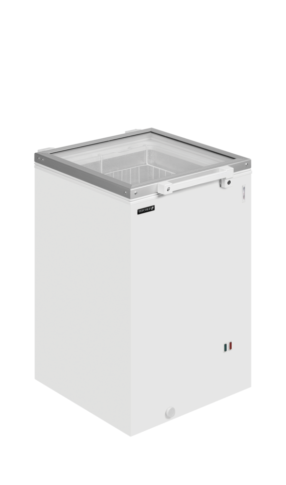 TEFCOLD ST160 Hinged Glass Lid Chest Freezer