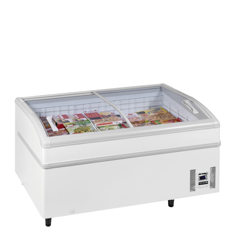 TEFCOLD SUPER 150DE White High Vision Supermarket Freezer