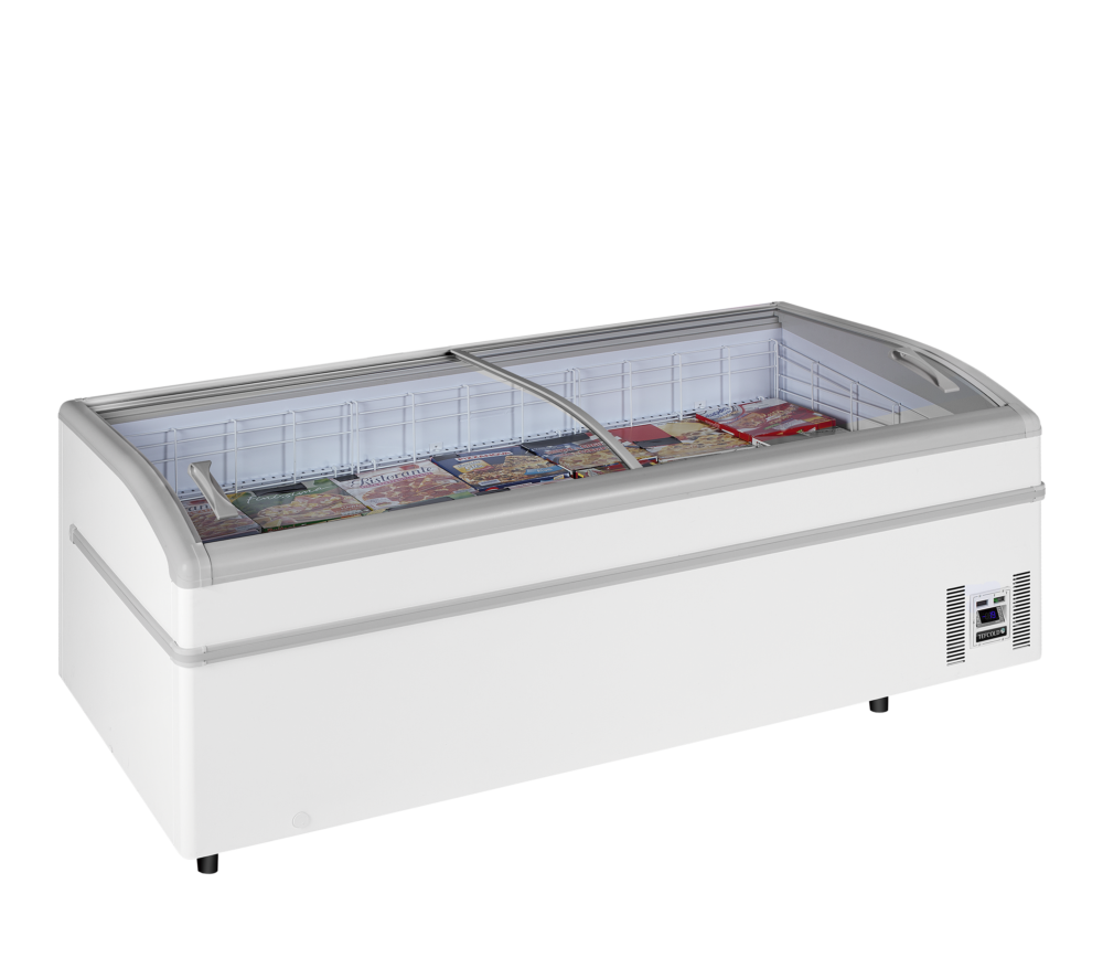 TEFCOLD SUPER 200DE White High Vision Supermarket Freezer
